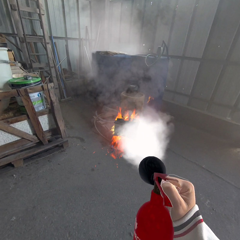 In actie
