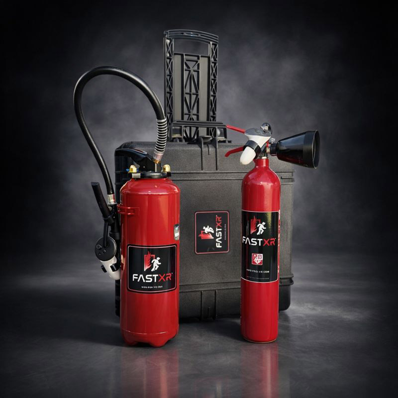 FAST XR Brandblusser met controllerhouders