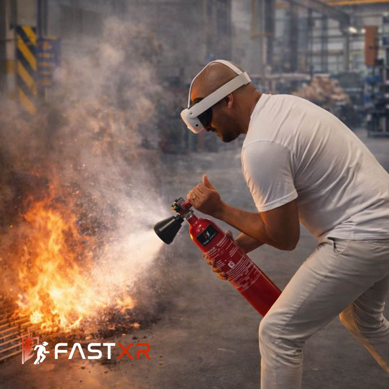 FAST XR Training - Man in fabriek